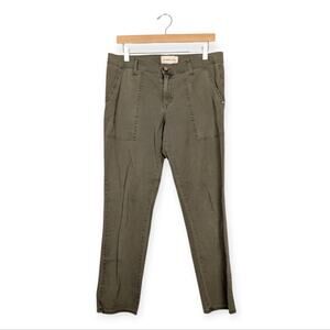 Blossom Clover Olive Green Utility Pants Size 28